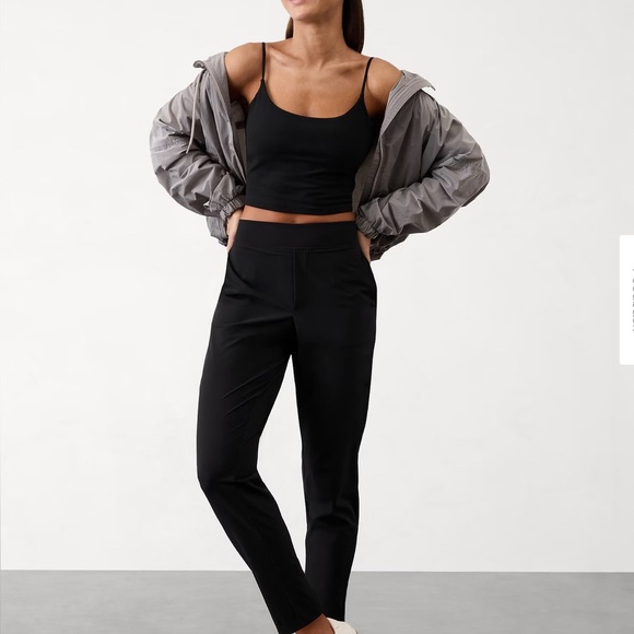 Athleta Brooklyn Ankle Pant Black Size 4 - Picture 1 of 5